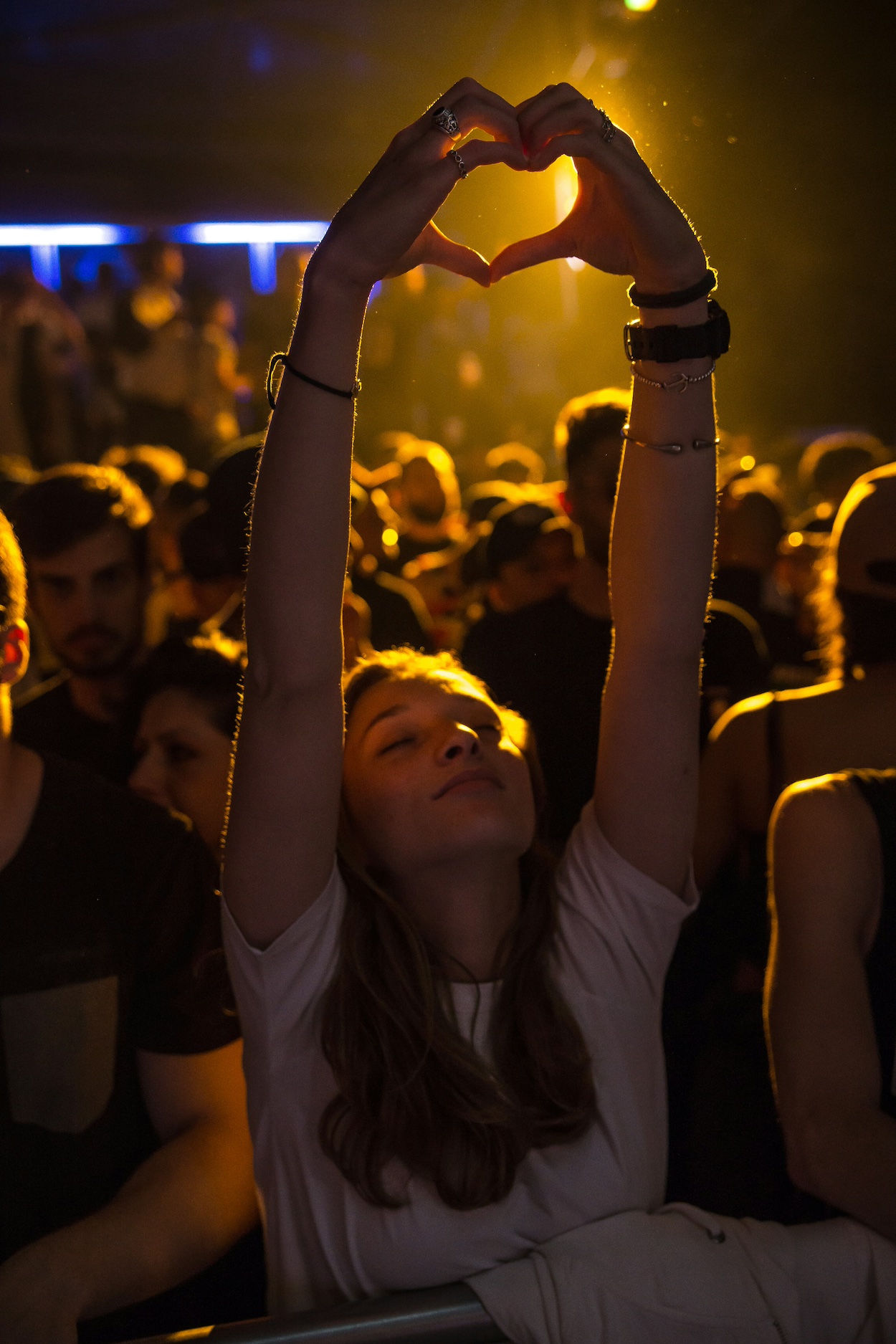 Lebhaftes Konzert mit Künstlern auf der Bühne und Publikum, unterstreicht die Bedeutung der Veranstalterhaftpflichtversicherung für Event-Sicherheit.